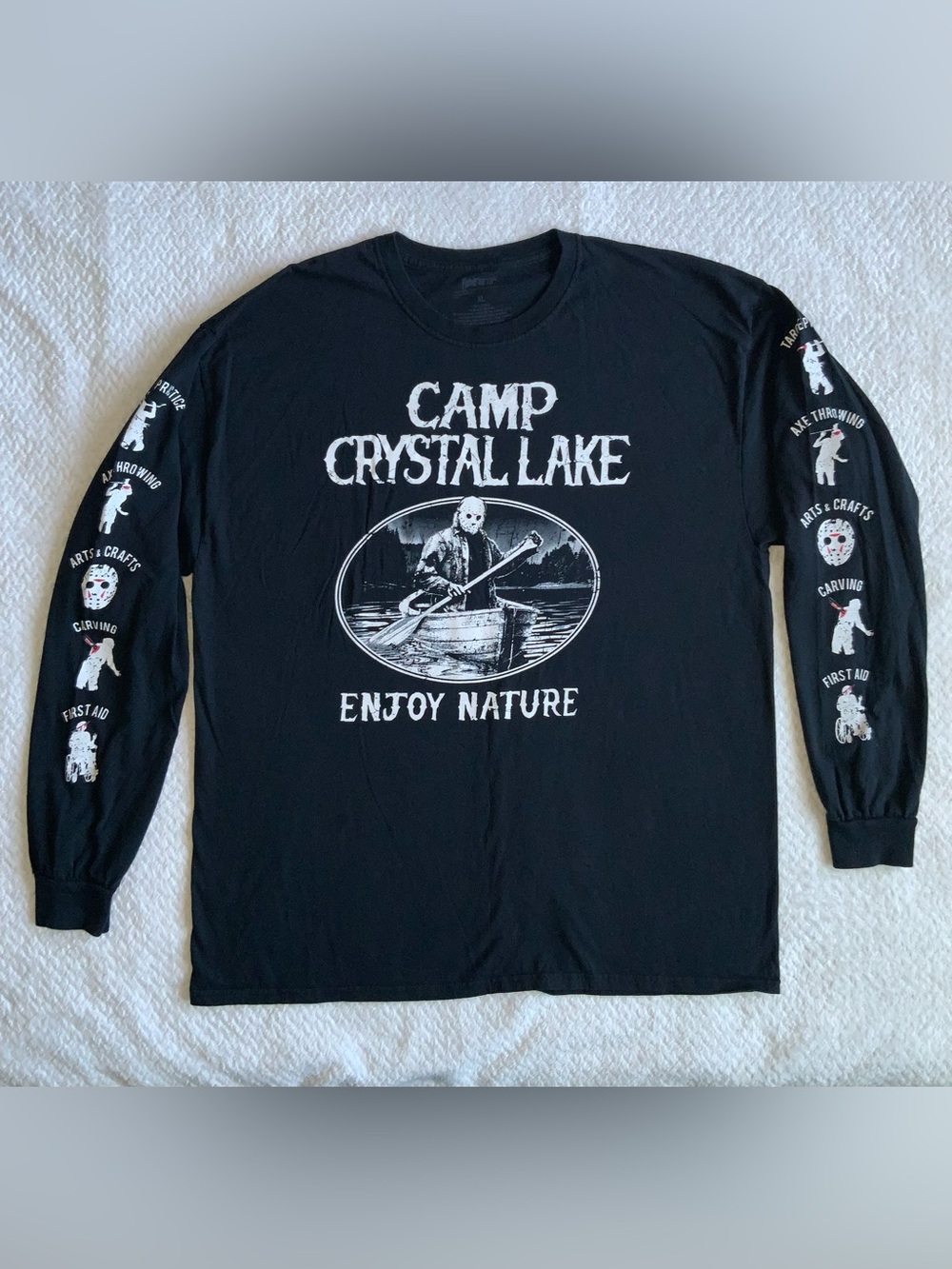 Friday the 13th "Camp Crystal Lake" Long Sleeve Shirt